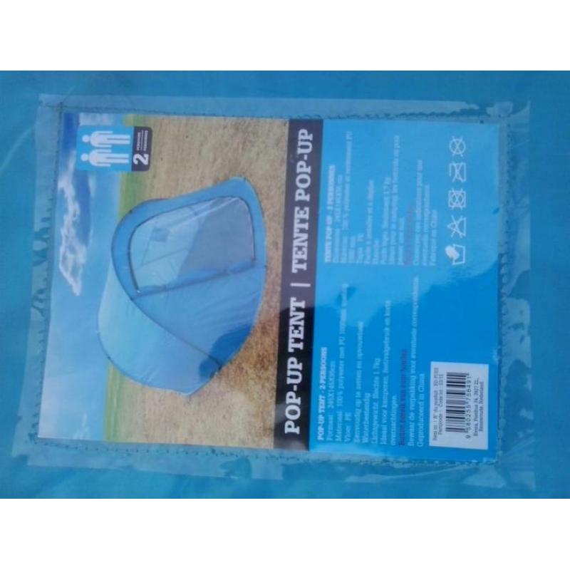 pop up tent werp tent 1 en 2 persoons festivaltent