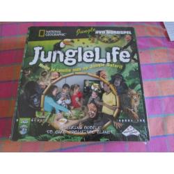 Junglelife NIEUW DVD bordspel National Geographic In seal