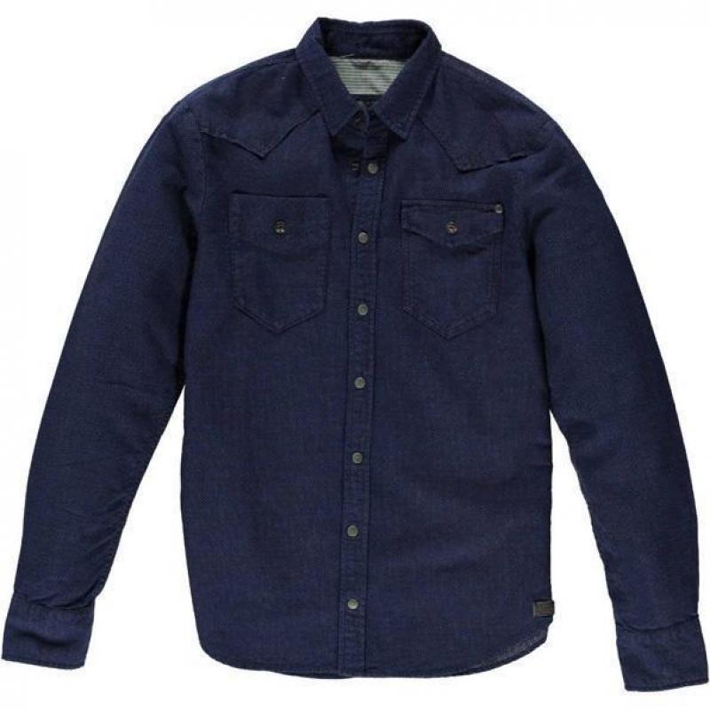 Gsus Indigo Stitch blouse