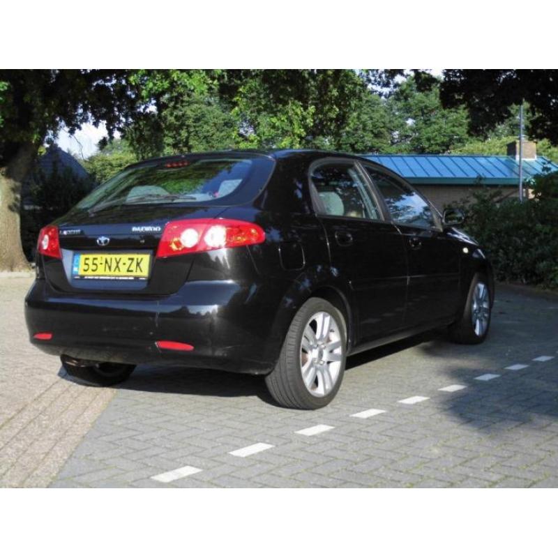 Chevrolet/Daewoo Lacetti 1.6 HB 2004 Zwart Sport