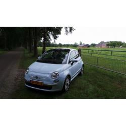 Fiat 500 1.2 Lounge Dualogic 43000 km! sky blue start&go