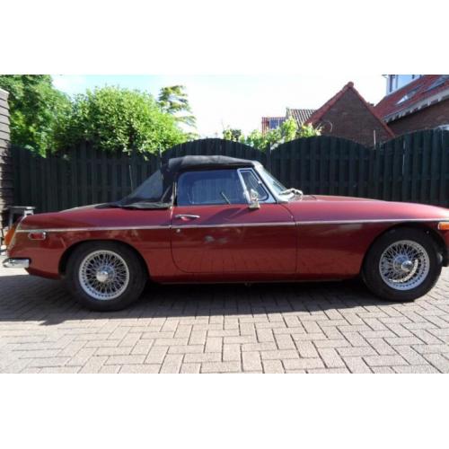 Te koop aangeboden MGB bouwjaar 1972