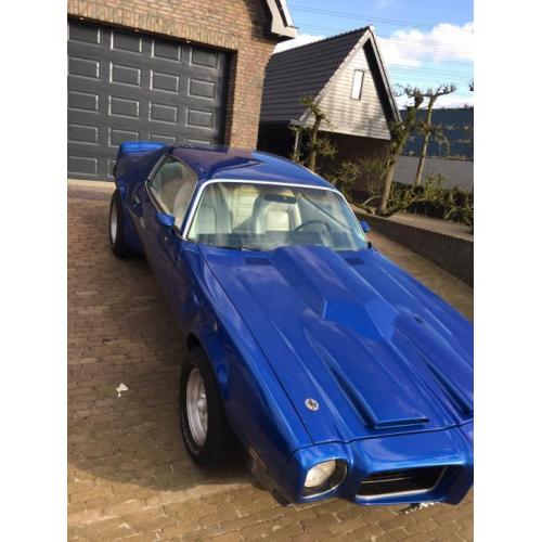 Pontiac Firebird 6.5 Formula AUT 1973 Blauw oldtimer