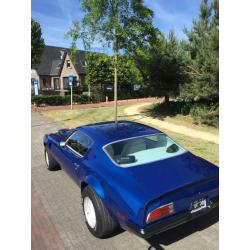 Pontiac Firebird 6.5 Formula AUT 1973 Blauw oldtimer