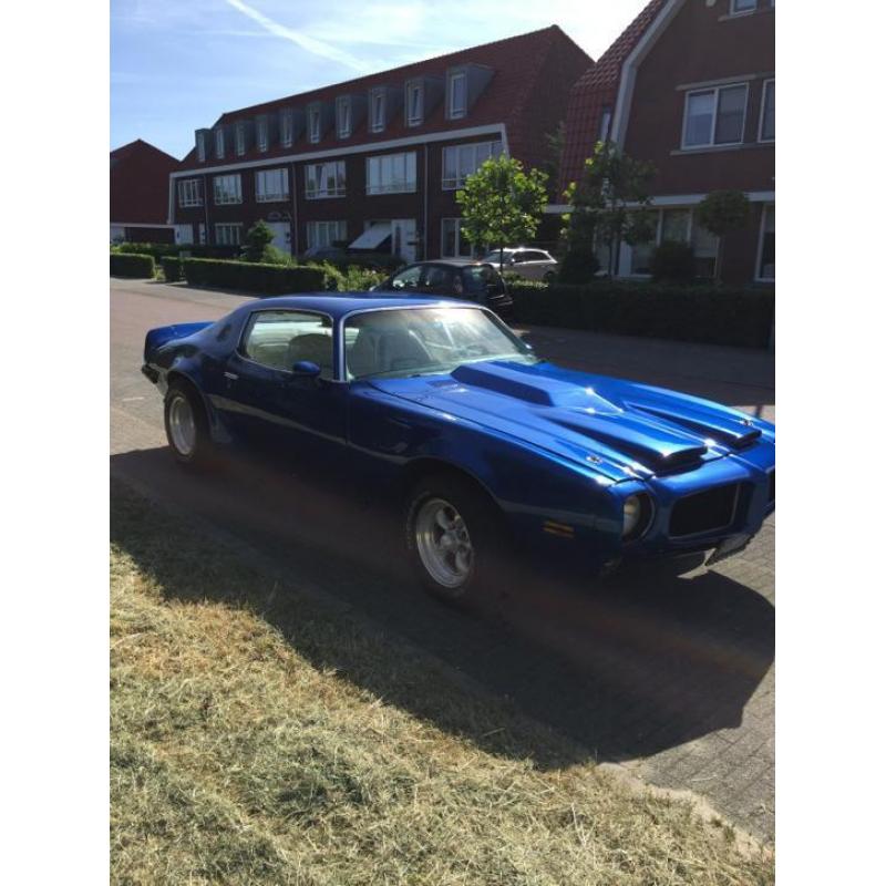Pontiac Firebird 6.5 Formula AUT 1973 Blauw oldtimer
