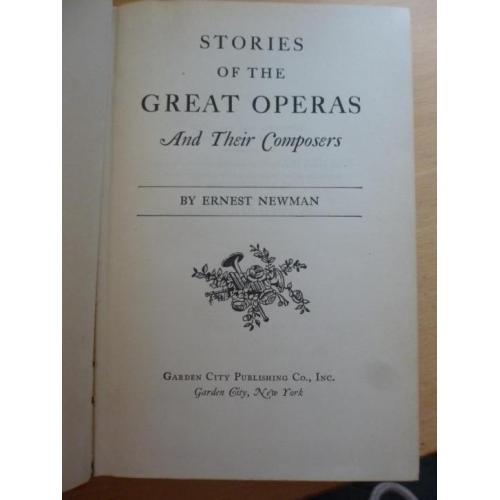 Stories of the great Operas -- Richard Wagner