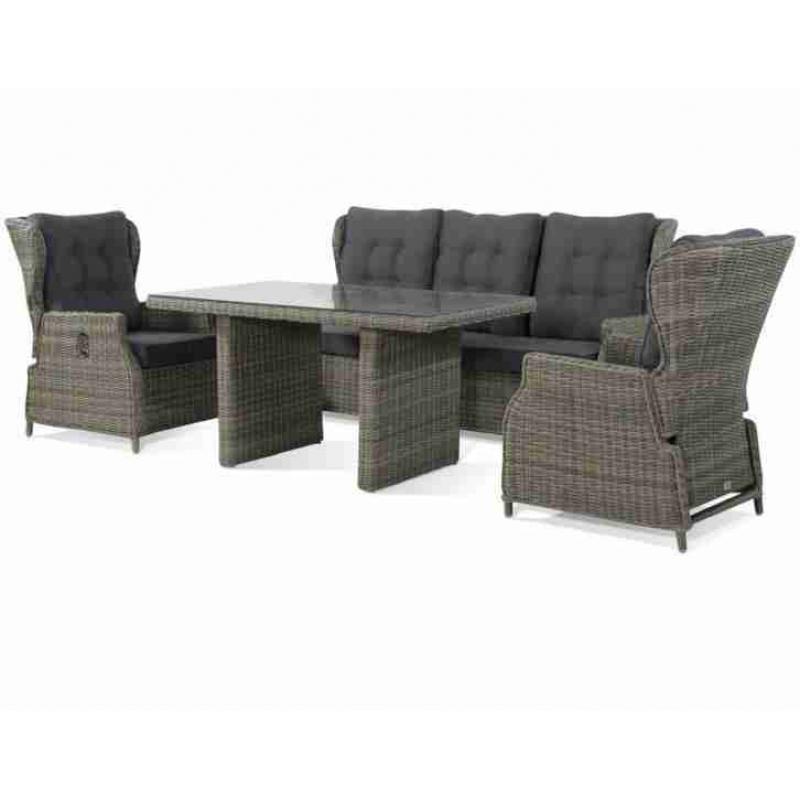 Lounge dining set ibiza verstelbaar