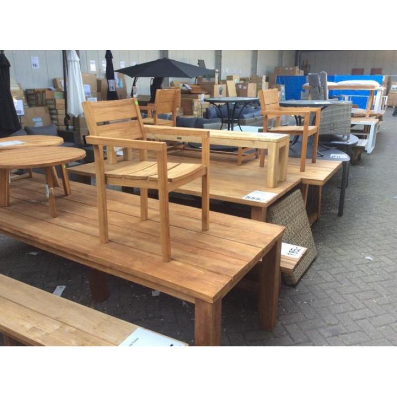 dit weekend alle loungesets en tuintafels 50% korting