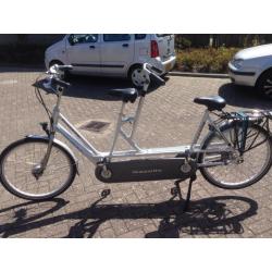 Nauwelijks gebruikte Gazelle Tandem
