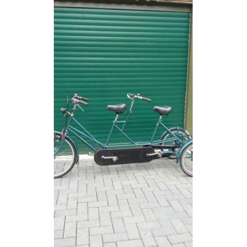Driewiel tandem Van Raam Duo +3 versn.