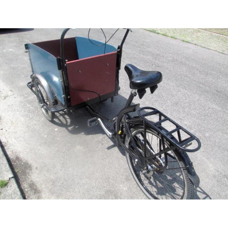 Knutsel, en werk bakfiets, op knapper