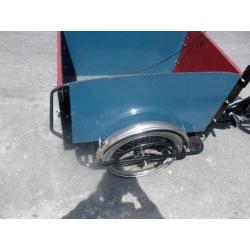 Knutsel, en werk bakfiets, op knapper