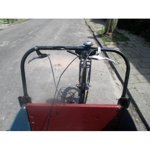 Knutsel, en werk bakfiets, op knapper
