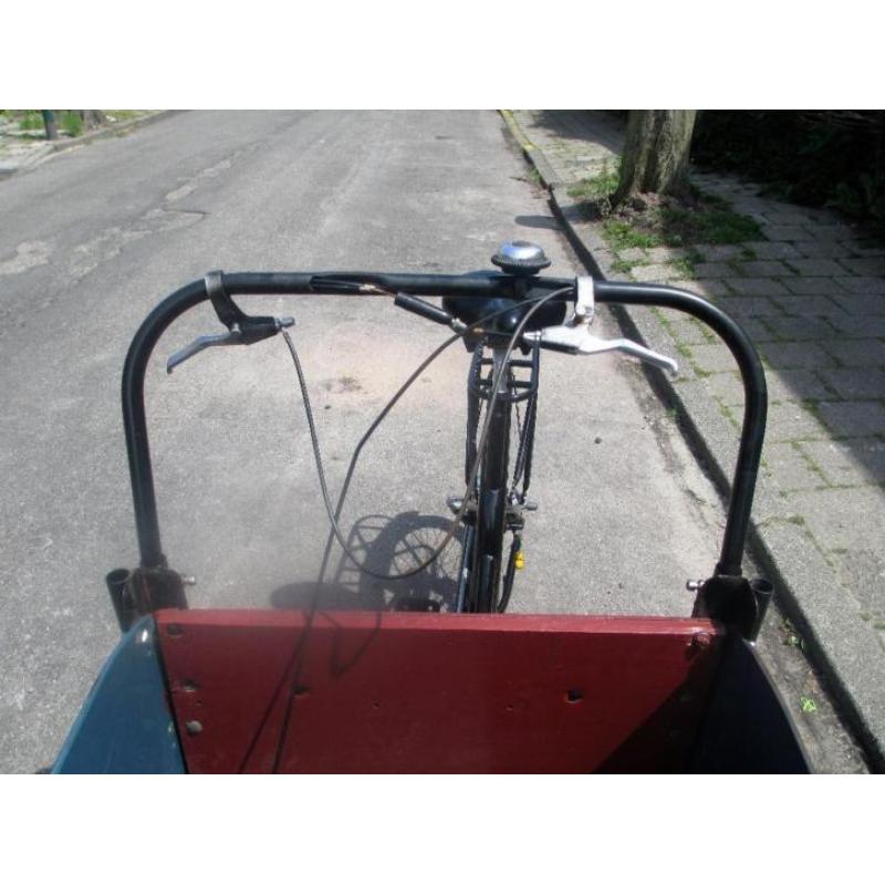 Knutsel, en werk bakfiets, op knapper
