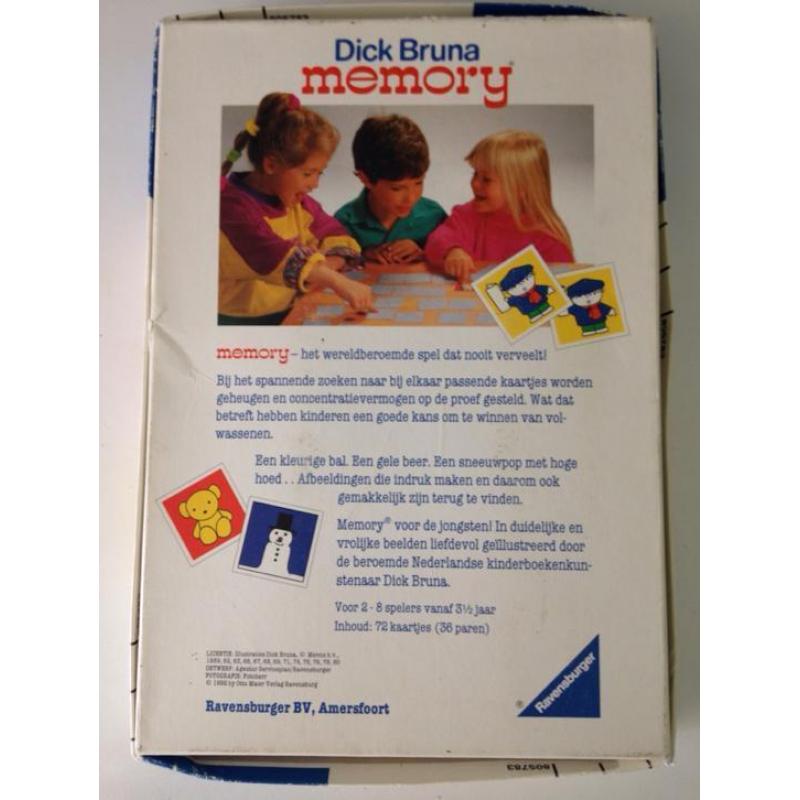 Memory Dick Bruna Ravensburger