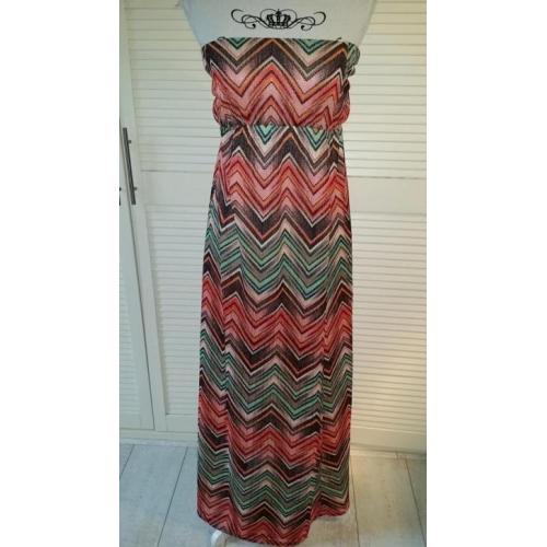 Trendy Smile Ibiza Style Maxi Strapless LANGE ZOMER JURK M40