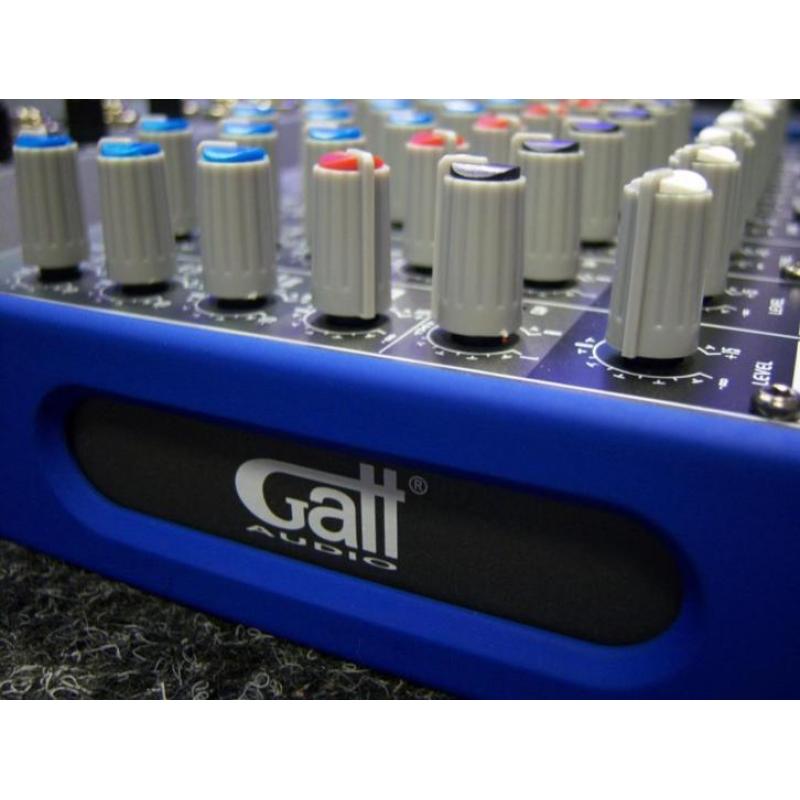 Gatt Audio 8 kanaals Mengtafel MX-8-FX met Effectprocessor
