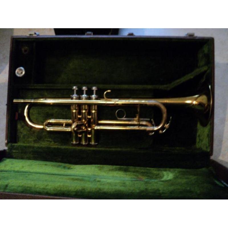 trompet te koop, merk KING 600 USA.
