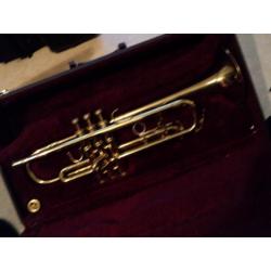 trompet te koop, merk KING 600 (tempo II USA).