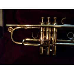 trompet te koop, merk KING 600 (tempo II USA).
