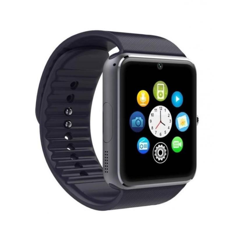 Android Smartwatch met Bluetooth en Camera Zilver en Goud