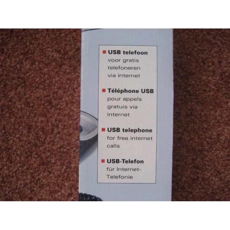 Internettelefoon usb aansluiting voor de laptop/pc/nieuw mak