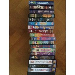 Prachtige set Disneyvideo's, goede kwaliteit