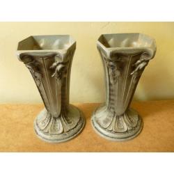 set tuinvazen tuinvaas Jugendstil Frans