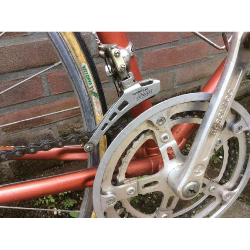 Leuke vintage racefiets Superia, Shimano 600 maat 58 ct