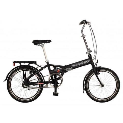 Abrar safari 20 inch unisex 3v v-brake zwart