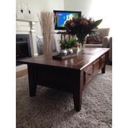 Te koop mooie salontafel teakhout