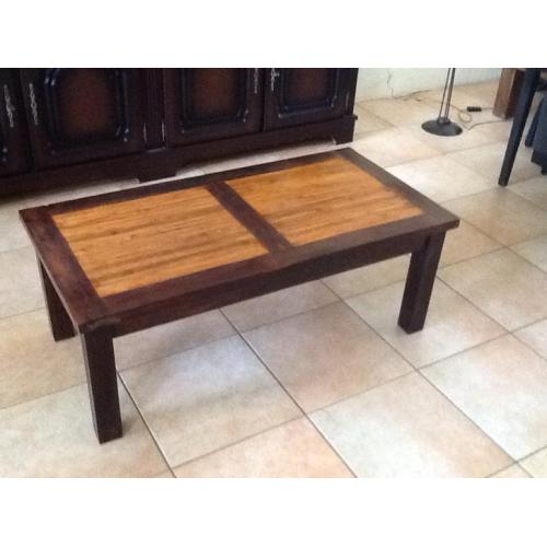 Prachtige Two Tone salontafel.