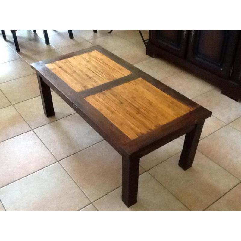Prachtige Two Tone salontafel.