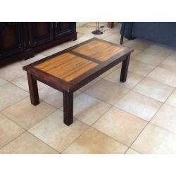 Prachtige Two Tone salontafel.