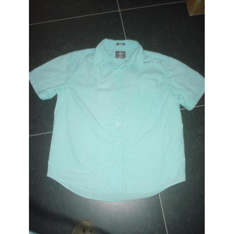 Z.G.A.N. Heren overhemd, bloes, blouse maat L van H&M.