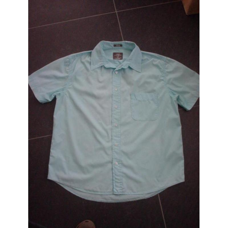 Z.G.A.N. Heren overhemd, bloes, blouse maat L van H&M.