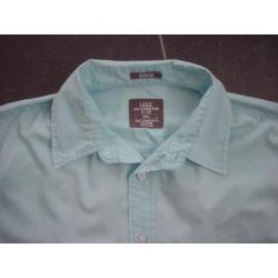 Z.G.A.N. Heren overhemd, bloes, blouse maat L van H&M.