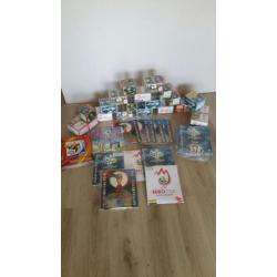 panini boxen ,sets ,lege albums diverse jaren