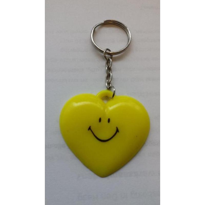Smiley sleutelhanger