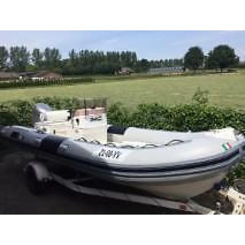 BWA , italiaanse rib met 130pk Honda 4-takt