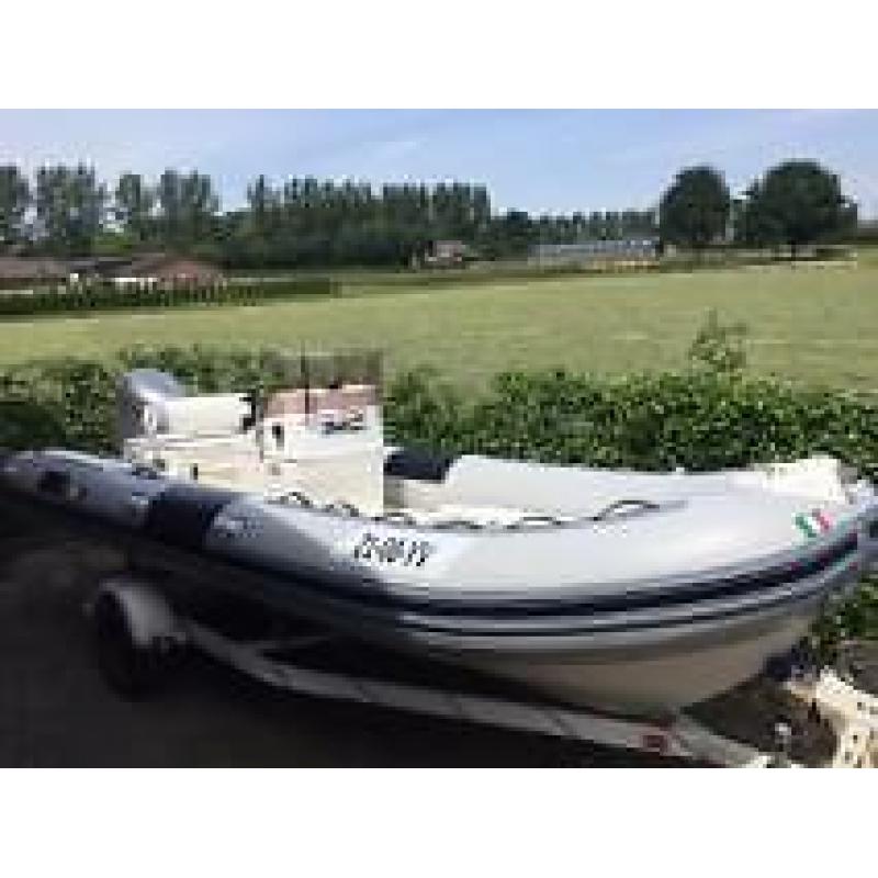 BWA , italiaanse rib met 130pk Honda 4-takt