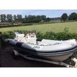 BWA , italiaanse rib met 130pk Honda 4-takt