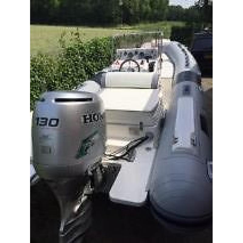 BWA , italiaanse rib met 130pk Honda 4-takt
