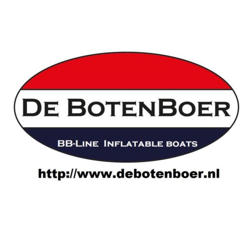De BotenBoer ^ BB-Line 290 + 5 PK Mercury € 1797,- incl.
