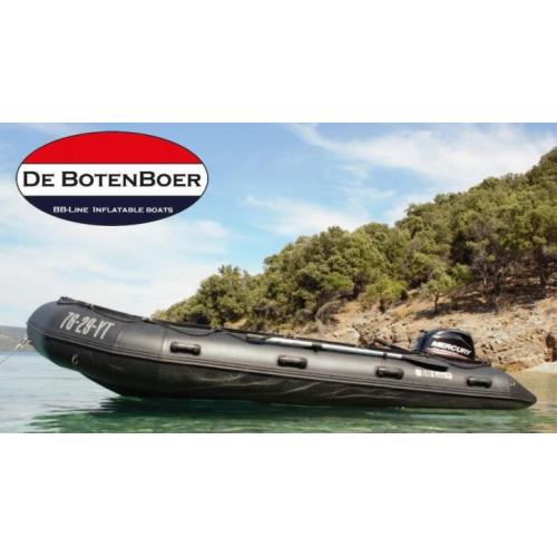 De BotenBoer ^ BB-Line 290 + 5 PK Mercury € 1797,- incl.