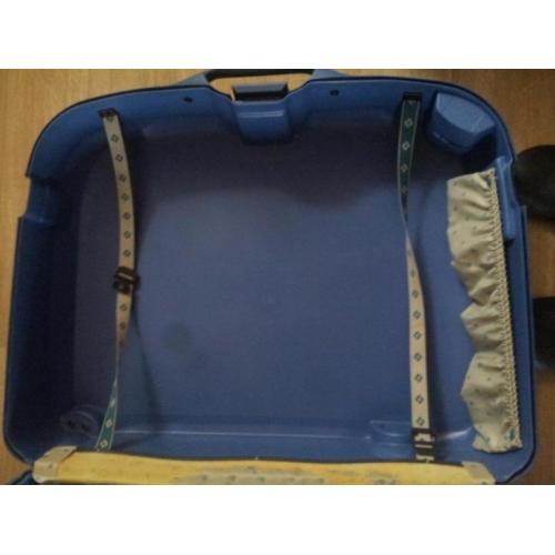 Samsonite koffer echt groot.