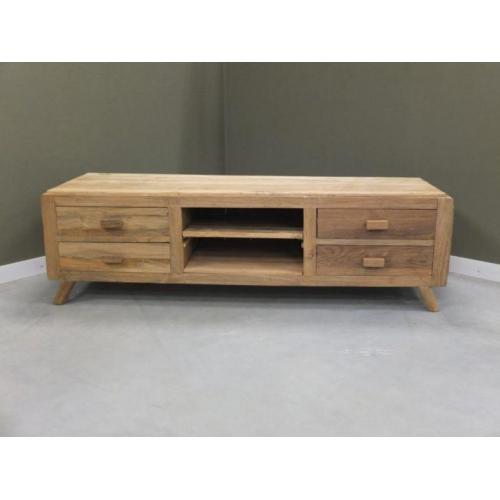 Teak tv kast ( tv meubel / tv dressoir )