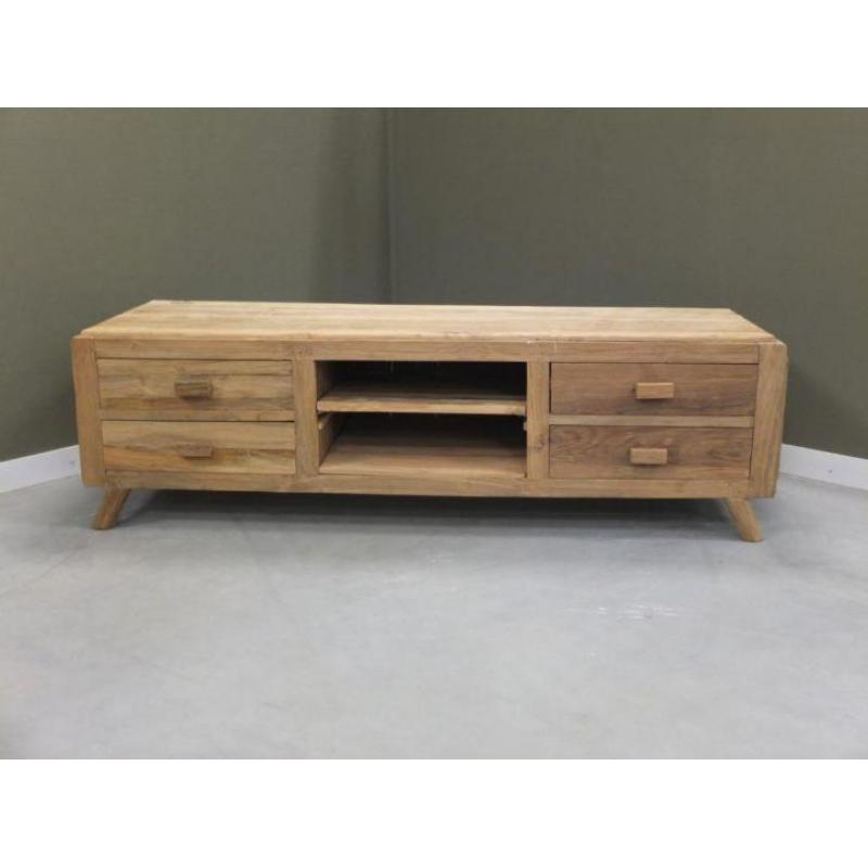 Teak tv kast ( tv meubel / tv dressoir )