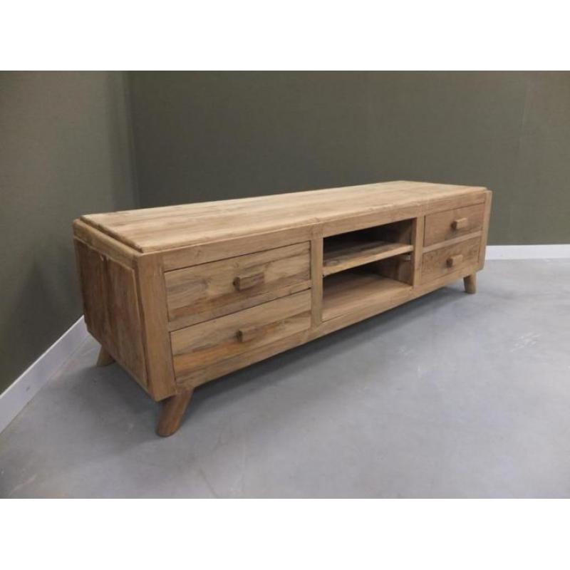 Teak tv kast ( tv meubel / tv dressoir )