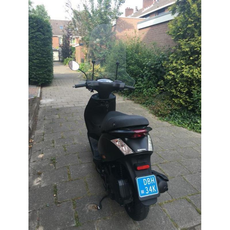 Piaggio zip snor mat zwart 2015!